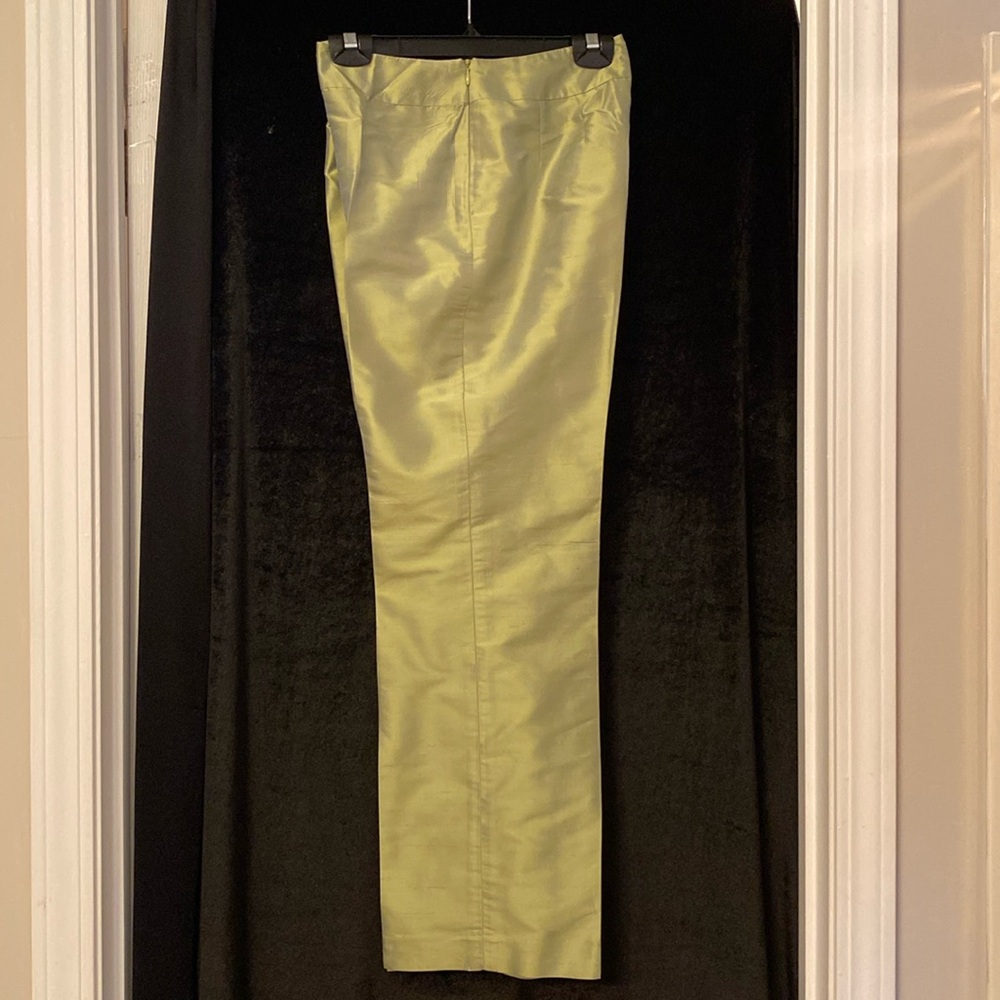 Talbots women’s 100% slacks, sage green
